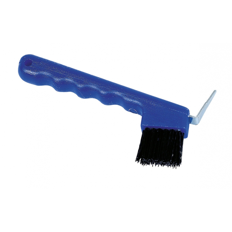 Cure-pied avec brosse bleu - 321146