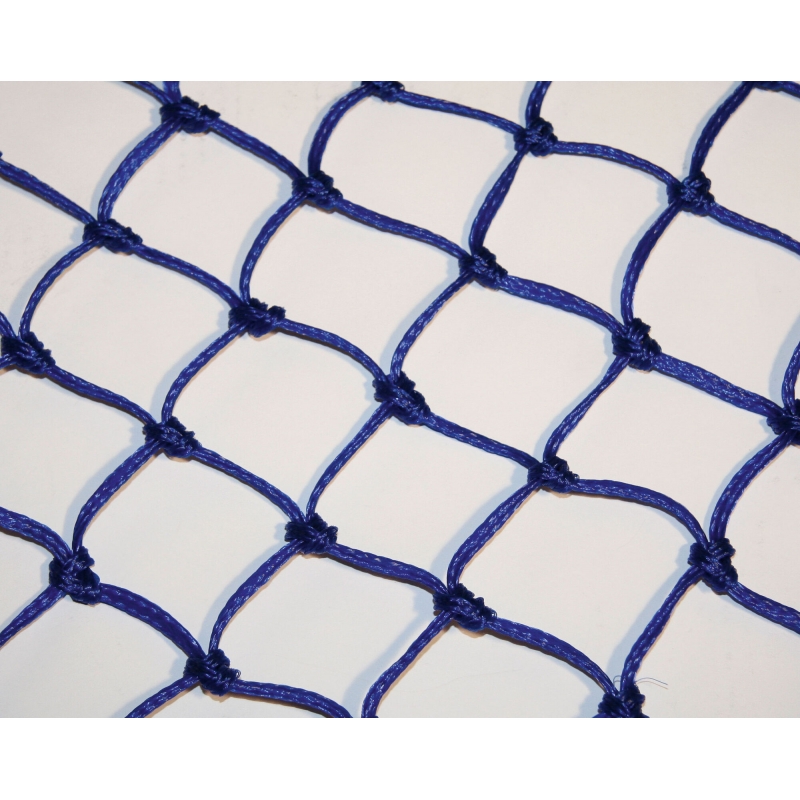 Filet &agrave; foin mailles 5X5cm bleu - 321298