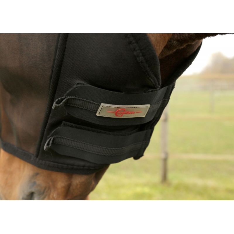 Vliegenmasker pony met uitsparing v. de oren zonder neusrug - 321351
