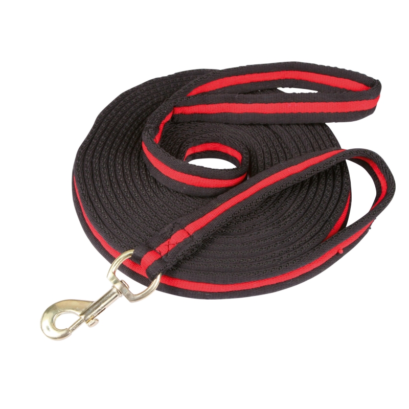 Longe de travail 8m noir-rouge - 321491