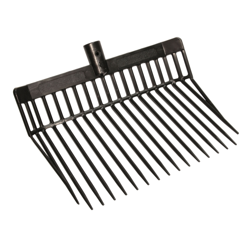 Fourche &agrave; copeaux Premium noire - 323475