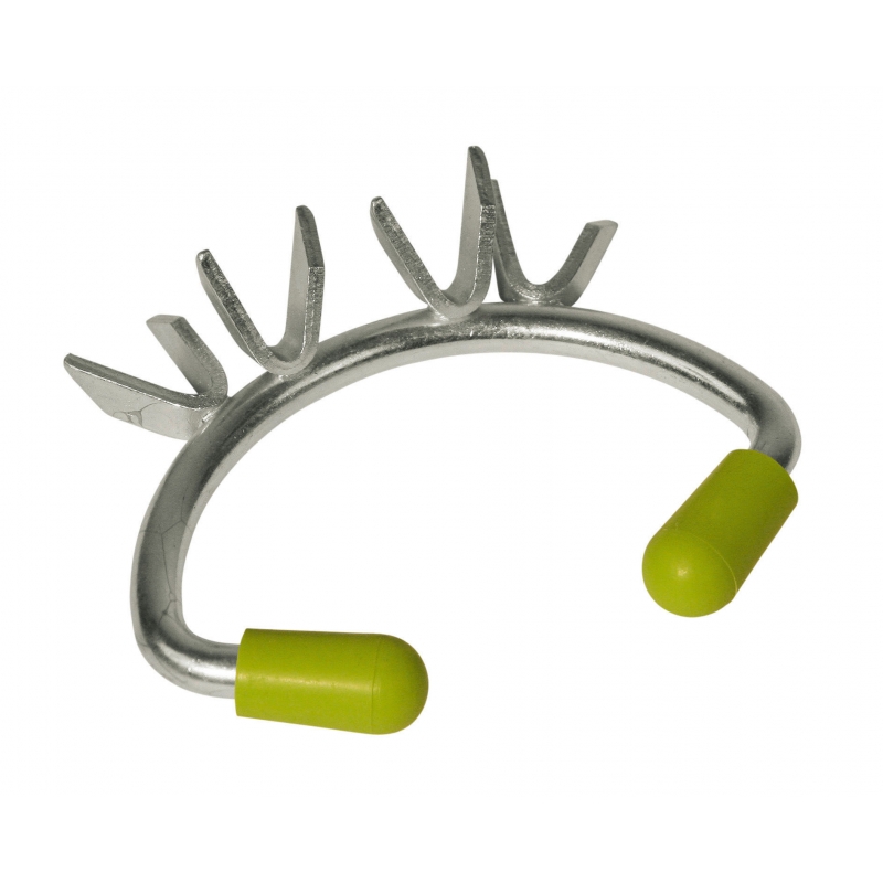 Anti-t&ecirc;teur acier  taille grand 100x60mm - 1320