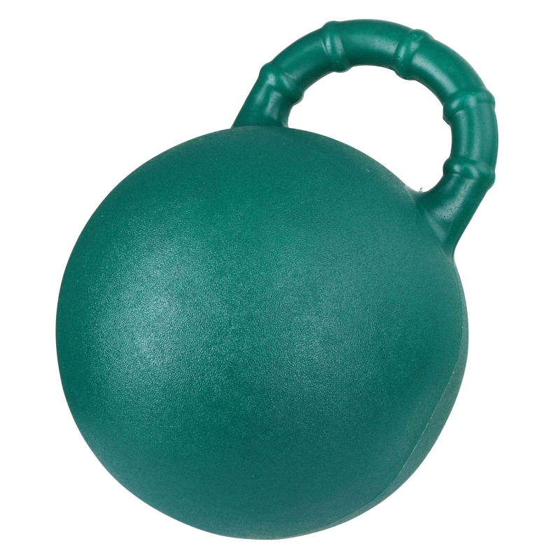Balle à jouer chevaux 25cm, verte, pomme - 32388