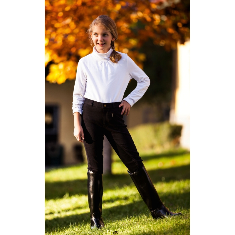 Pantalon Economic enfant, noir, T.122 - 324407