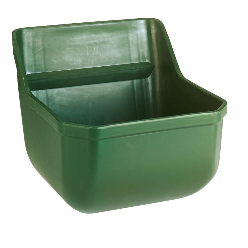 Mageoire plast. pour poulains 9l, sans tiges, verte - 32460