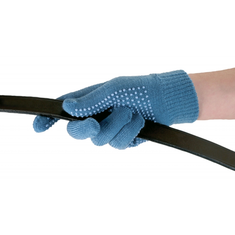 Gants  magic grippy adulte, bleu clair - 32609