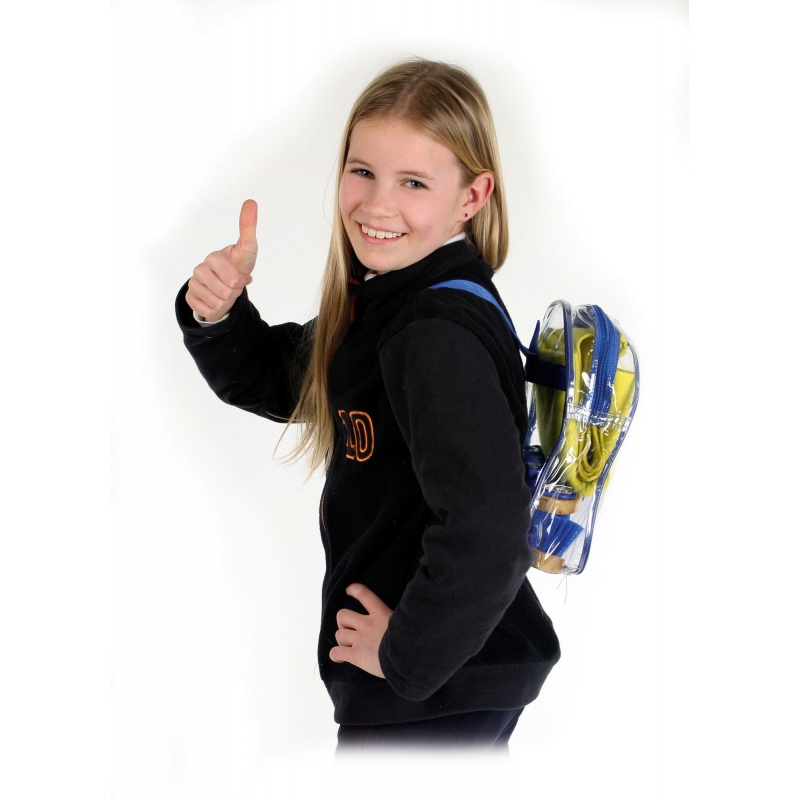 Kit de pansage bleu, enfant - 32796