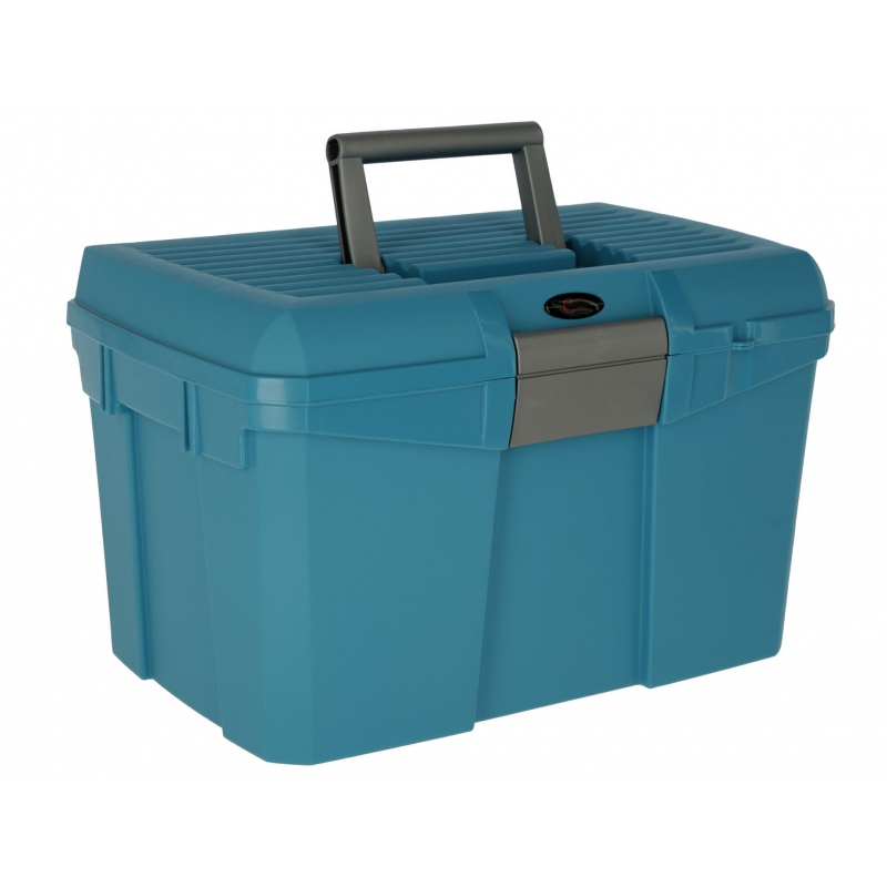 Coffre de pansage Siena bleu capri - 328267