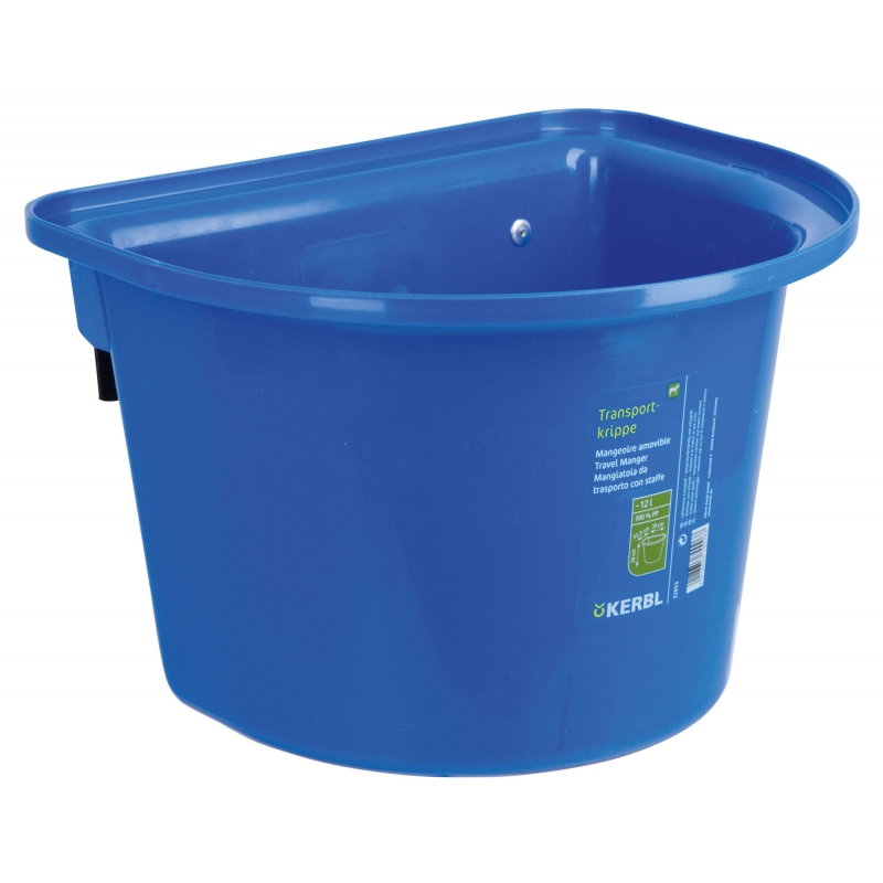 Transportbak blauw - met ophangbeugel - 32853