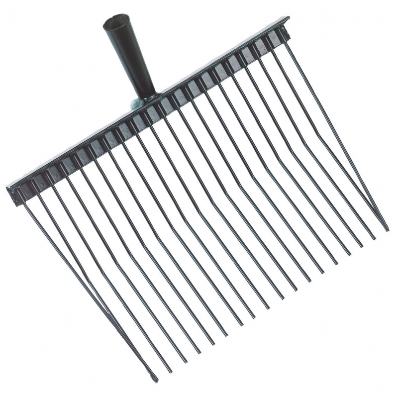 Fourche &agrave; copeaux m&eacute;tal sans manche - 3297