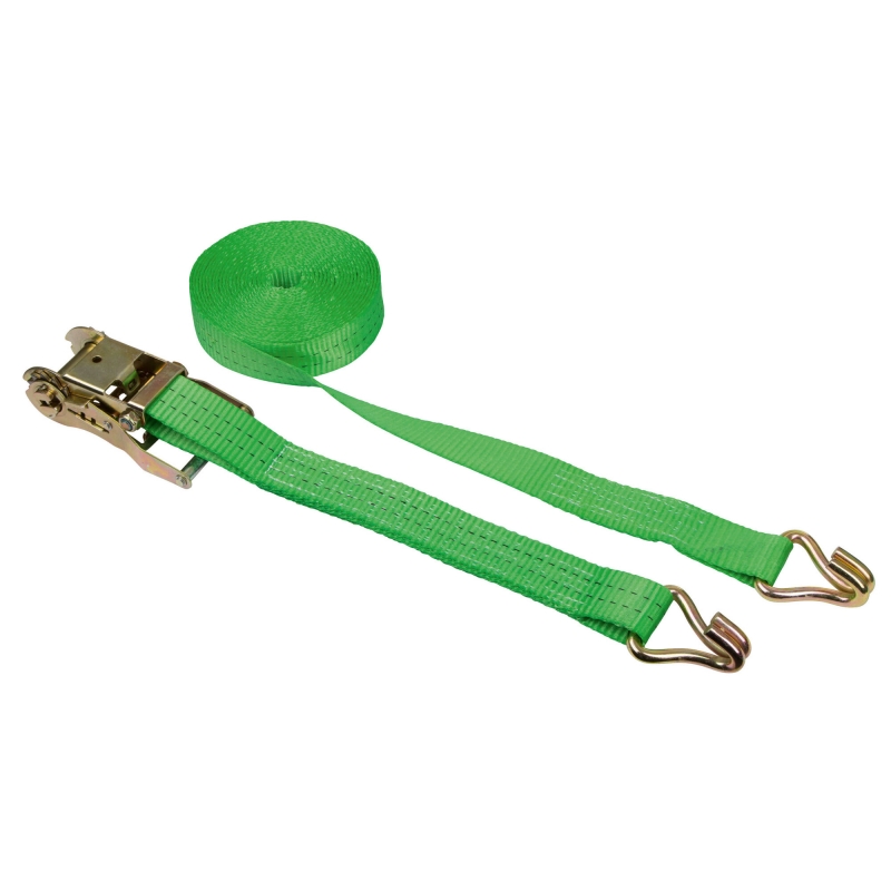 Ratelsjorband tweedlg. groen 35mm / 6m, sjorkracht 2000 kg - 37130