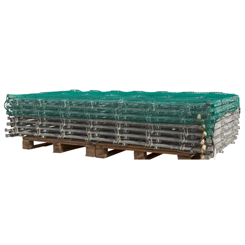 Afdeknet 2,5 x 4m 30mm maasbr./1,8mm materiaal - 37263