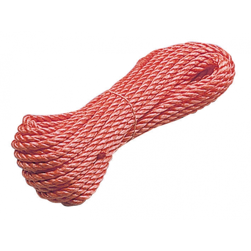 Corde polyester 8mm, orange - 376