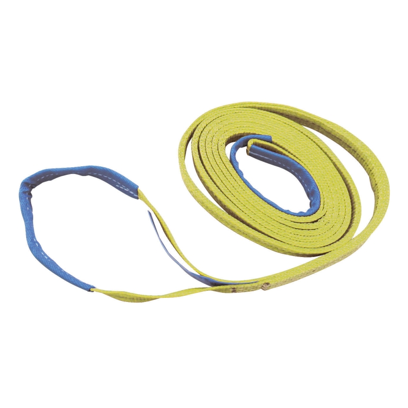 Hijsband, draagvermogen 3t/6t 2-lagig, 6m, 9cm breed - 37636
