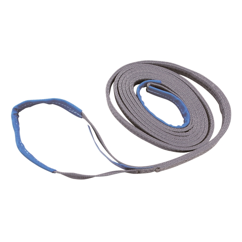 Hijsband, draagvermogen 4t/8t 2-lagig, 4m, 12cm breed - 37644