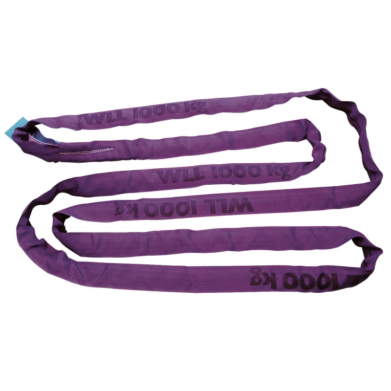 Elingue cravate 3m, violet - 37713