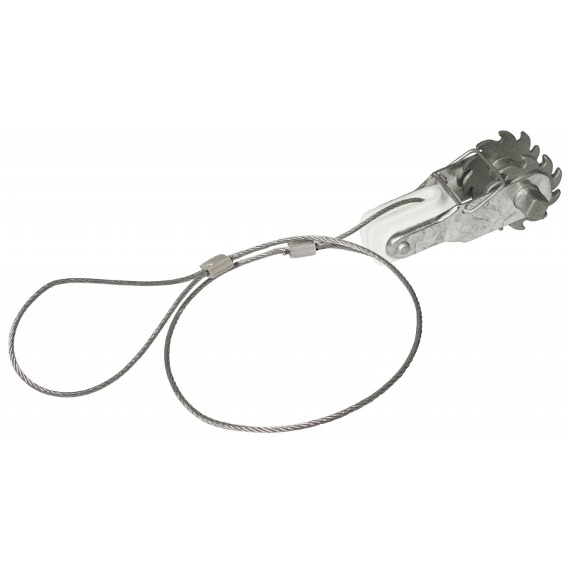Tendeur à roue dentée avec iso intégré et câble métallique - 441297