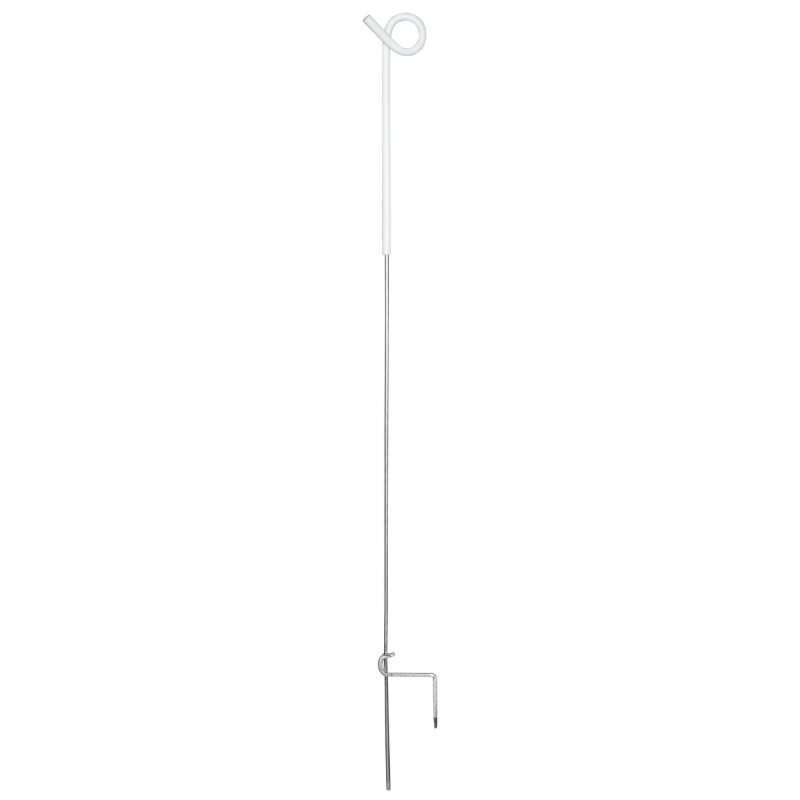 Veerstalen paal, 109cm,gegalv. &Oslash;6,5mm, PE 7,5mm ID, 11.5mm OD - 441474
