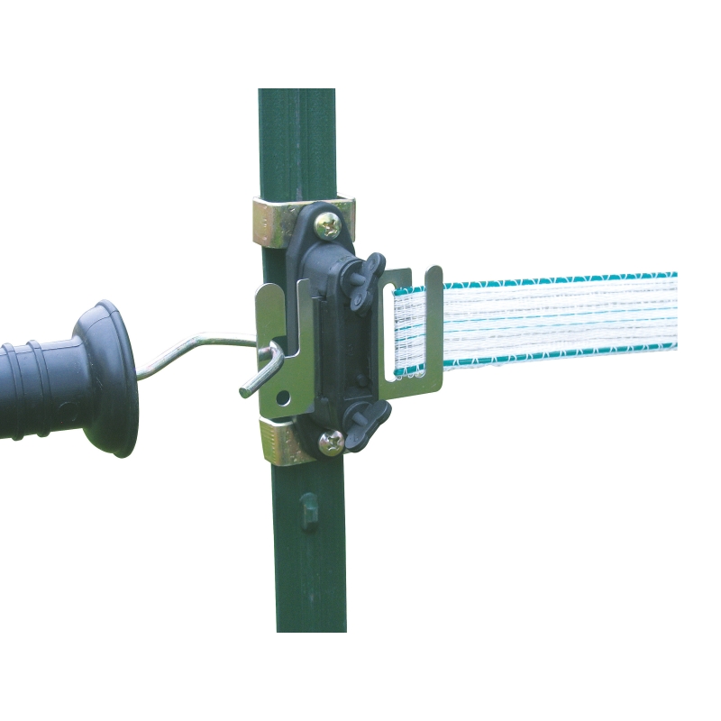Isolateur de portillon &agrave; ruban  en kit pr piquet en T - 441494