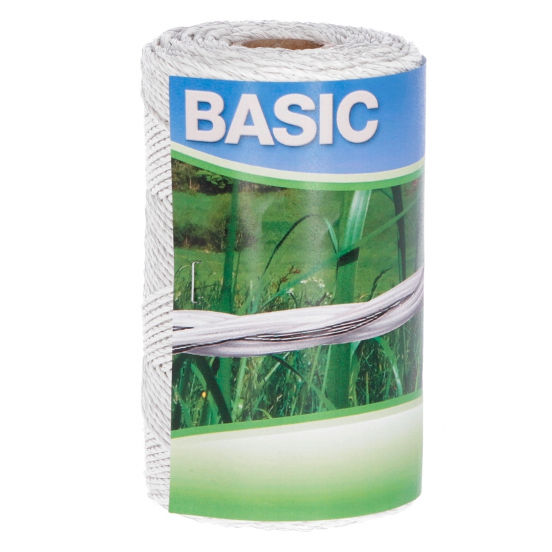 Basic Classe litze, wit, 250m, 3 x 0,16 Niro - 441597