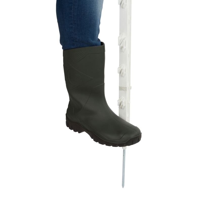 Eco kunststof paal WIT 105cm (5 stuks) AKO - 441812
