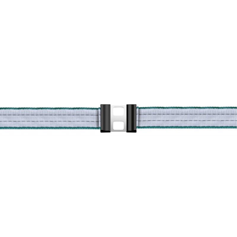 Connecteur clip ruban inox 40mm par 5 - 442002-056