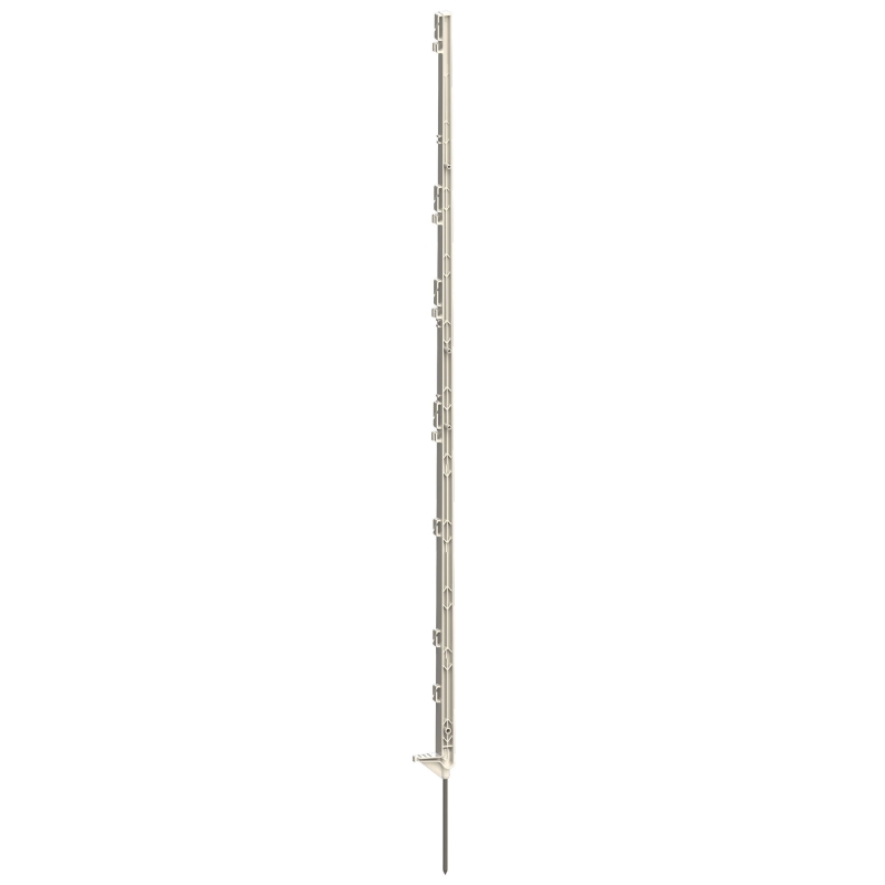 Volledige kunststof paal met stalen punt, 156 cm hoog - 443412