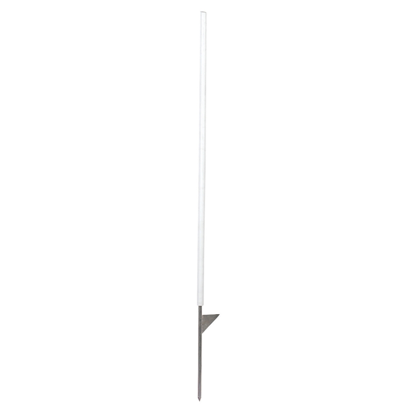 Kunststof paal WIT 106CM - 44405
