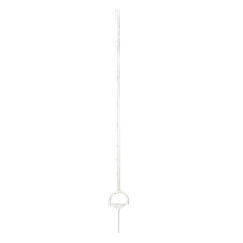 Piquet plastique Euro 158cm avec b&ecirc;che blanche - 444180