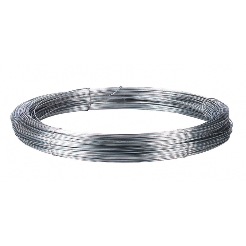 Câble acier métall. diam.1,6mm bobine de 5kg - env 322m - 445041