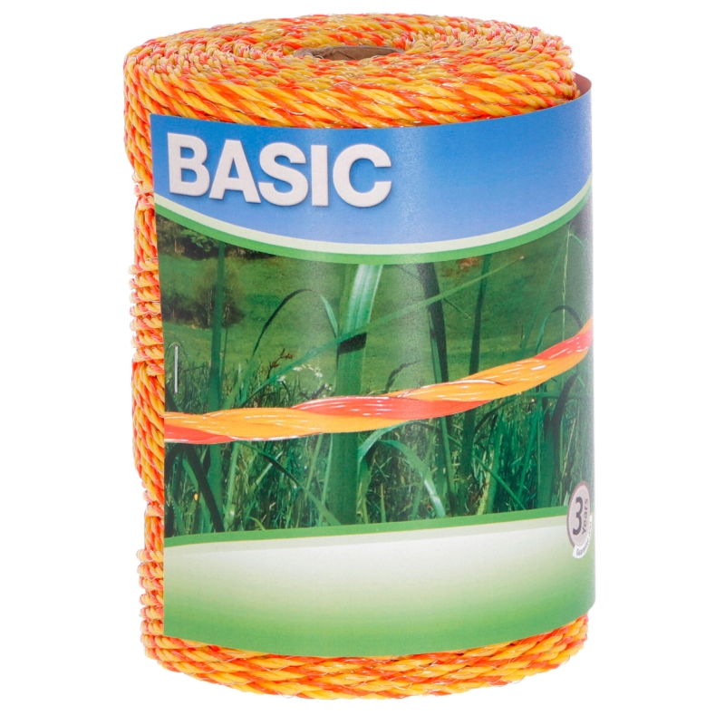 Basic Classe litze,geel/oranje 250m, 3x 0,20 Niro - 44521