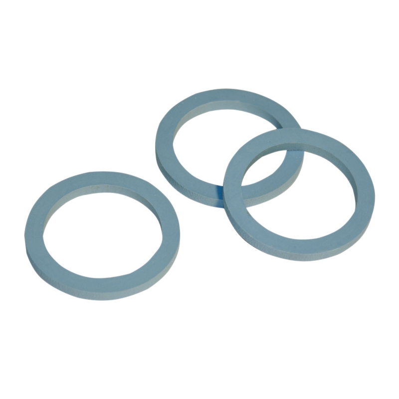 Afdichting v. ventiel 4mm blauw, 5 stuks/pak. - 1480-5