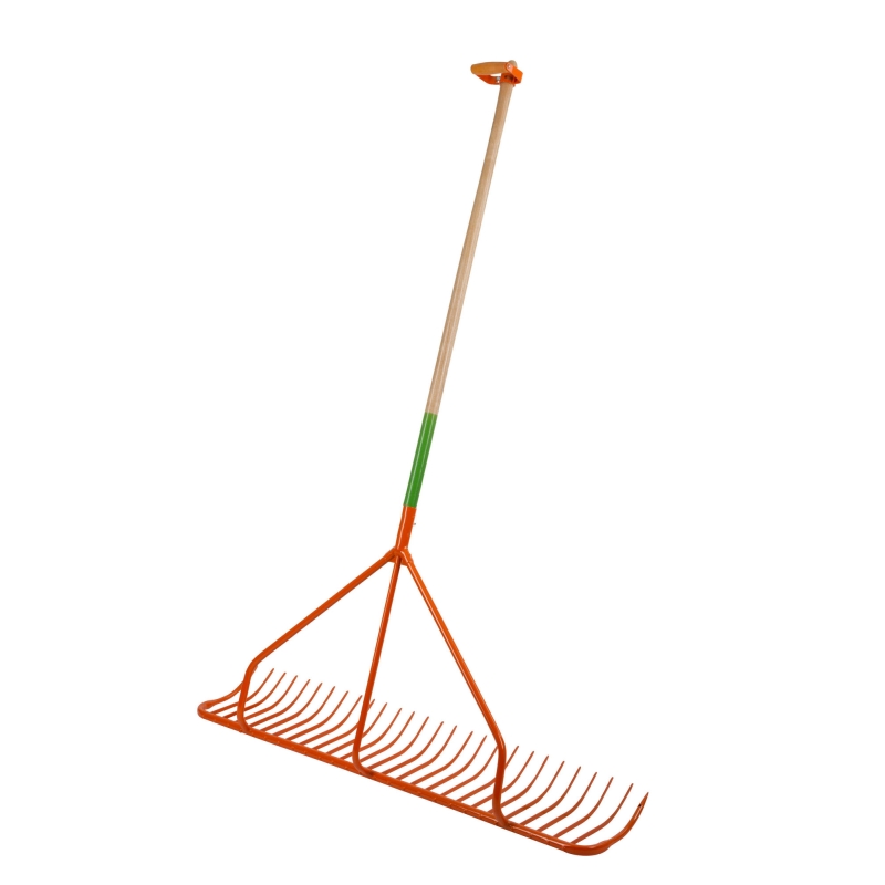 R&acirc;teau &agrave; tra&icirc;ner avec manches  avec dents externes, 122cm - 50250