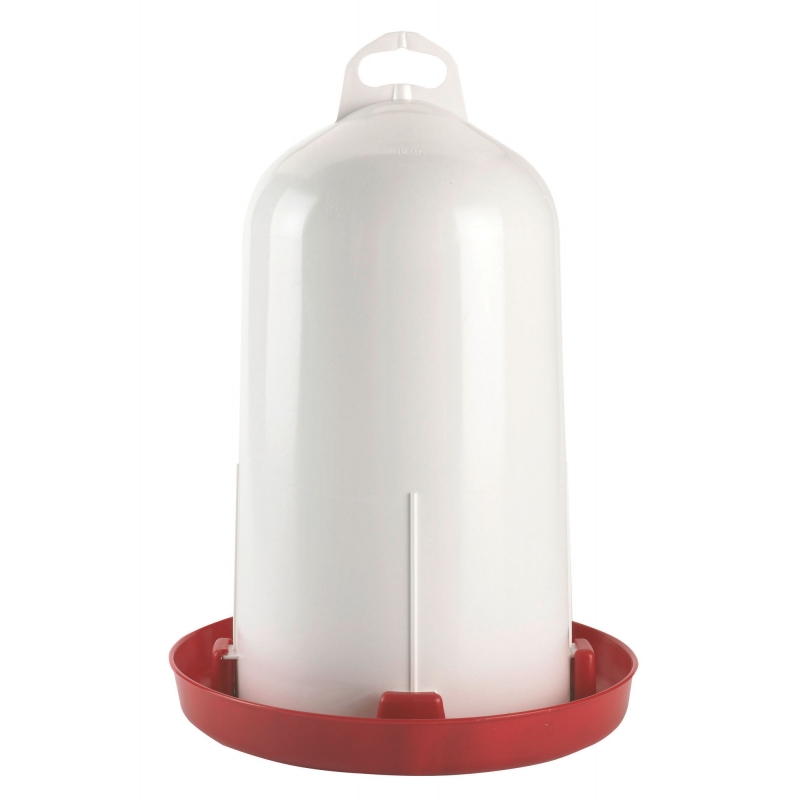 Abreuvoir PVC sipho&iuml;de pour volaille double corps,12l - 70215