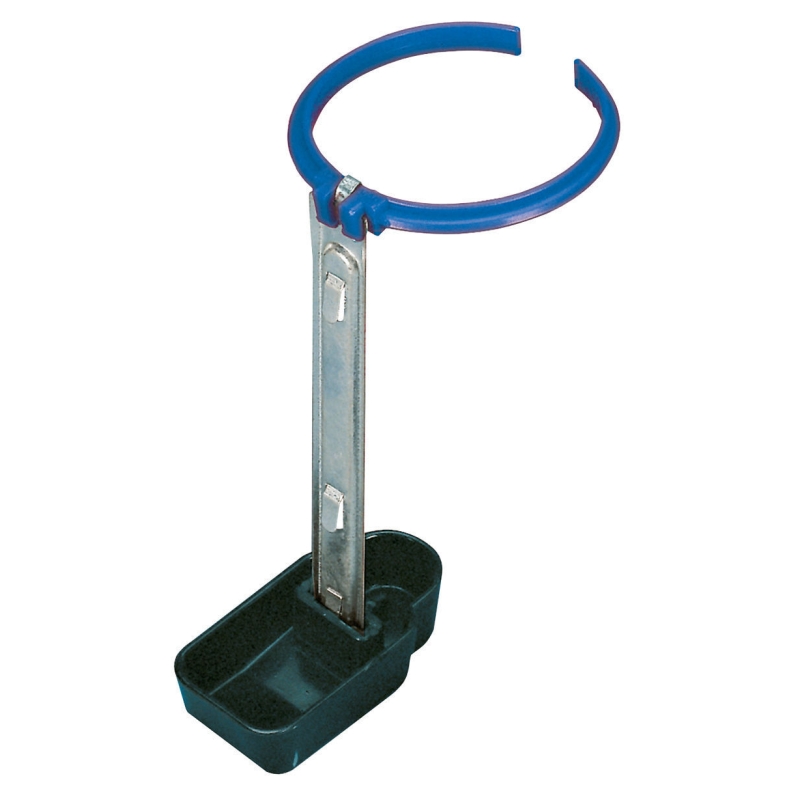 Porte-bouteille zingu&eacute;e-PVC - 74306