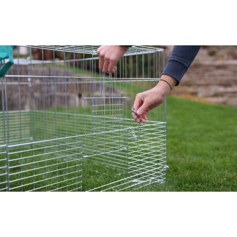 Enclos ext&eacute;rieur pour rongeur 144x112x60 cm - 81701