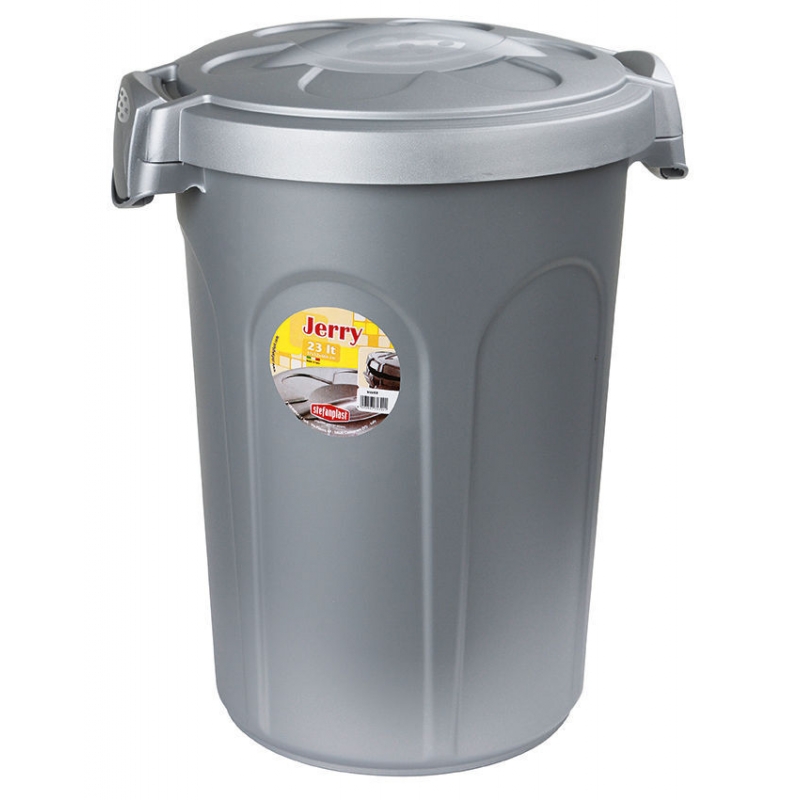 Conteneur &agrave; aliments Jerry 8kg, 23l, gris - 82268