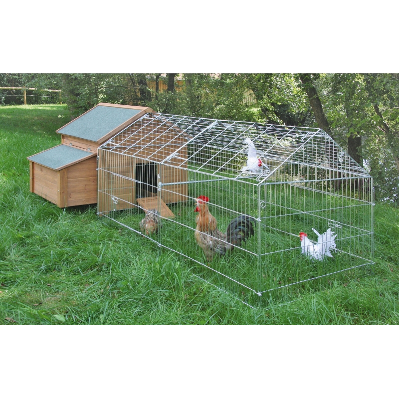Kleinveehok voor kippen of konijnen, 105 x 100 x 108 cm - 82807