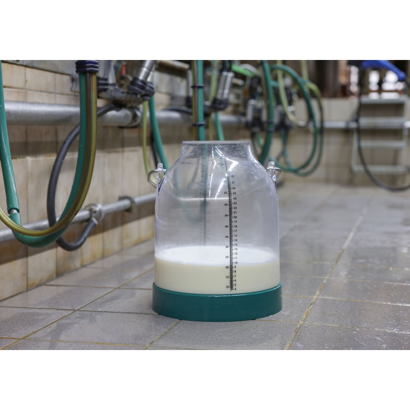 Melkemmer 30 l met schaalver- deling groen, beugelhoogte 143 - 151052