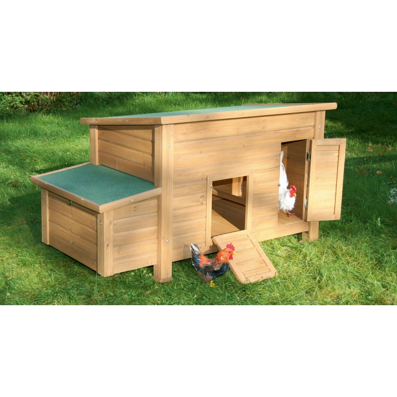 Poulailler Florentina 146x74x80 cm - 82827
