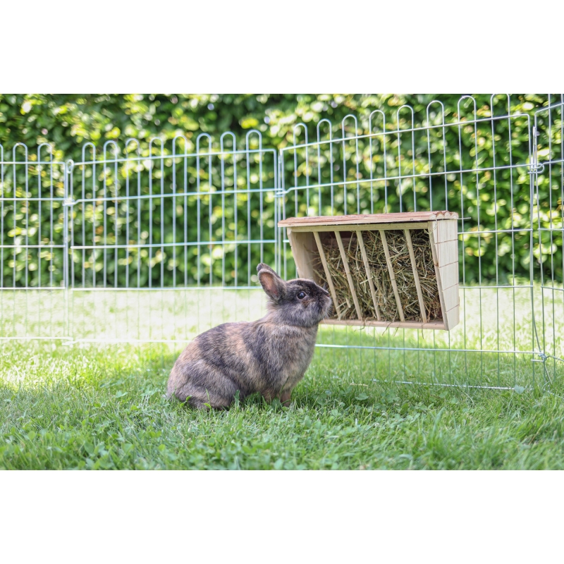 Hooiruif XL met zitplank NATURE, 28 x 20,5 x 22 cm - 82895