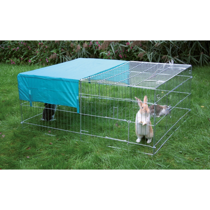 Buitenren, 144x112x60cm verz., incl. zonnebescherming - 83172