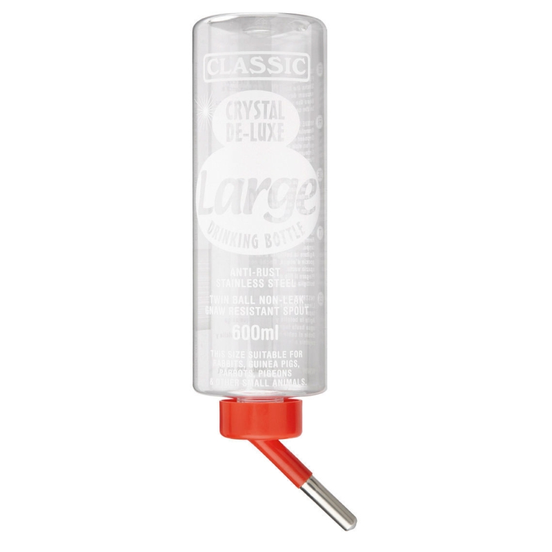 Abreuvoir bouteille Classic 600ml, transparent - 83187