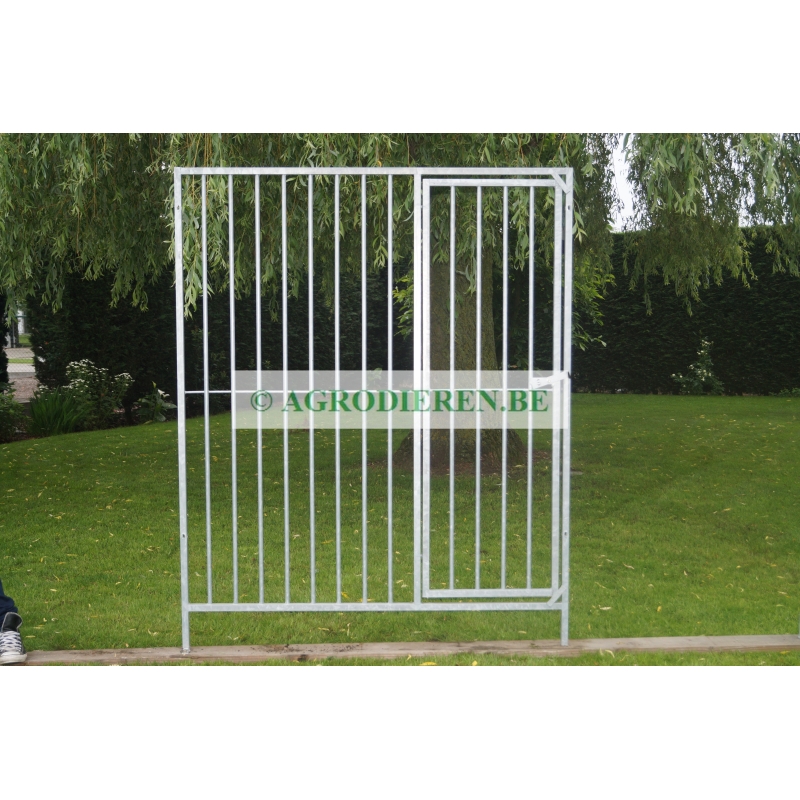 Spijlpaneel 184 H - 1,5 M - spijl 8 cm - met toegangsdeur in spijl - PAL80151