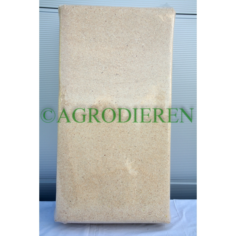 zaagmeel bruin stalstroosiel agrodieren - ZAAG-18KG-B-LOS