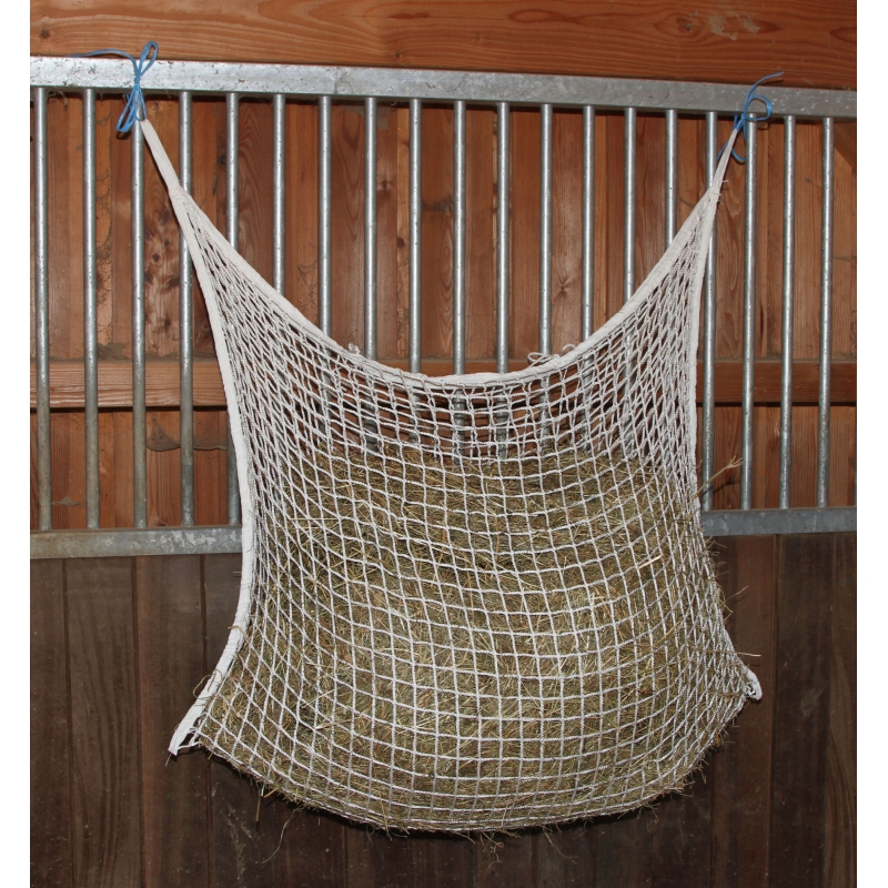 Hooinet 120x90 cm, wit Maaswijdte: 3x3 cm - 321998