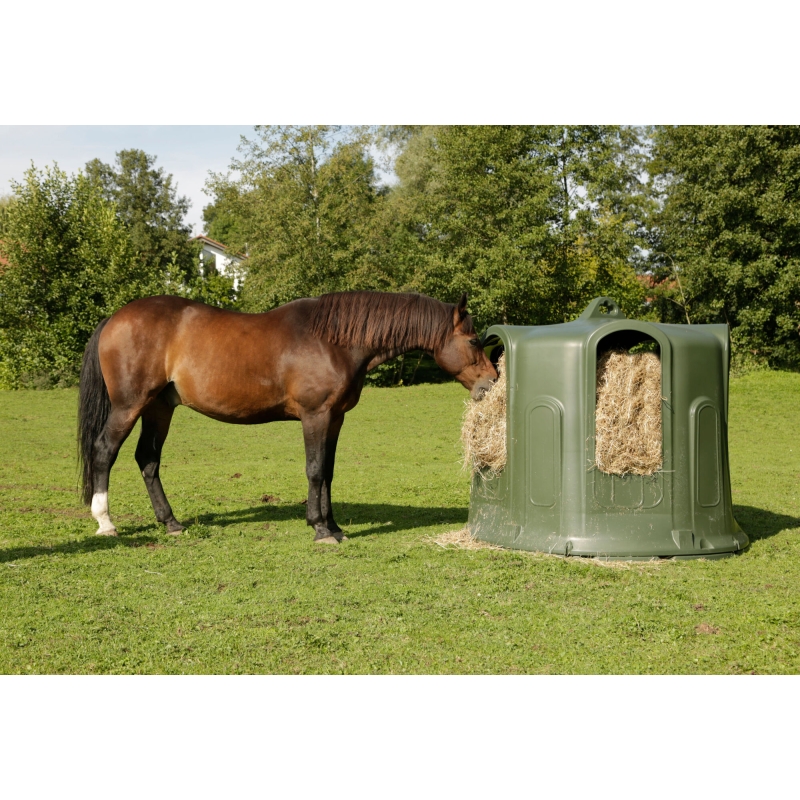 Hooistolp hooiruif voor ronde bale, de variant met grote openingen voor runderen paarden pony's - 14557