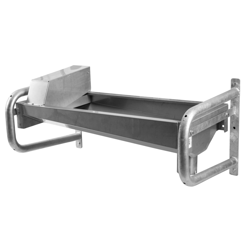 Abreuvoir chauffant  inox, 120 cm, montage mural - 221143