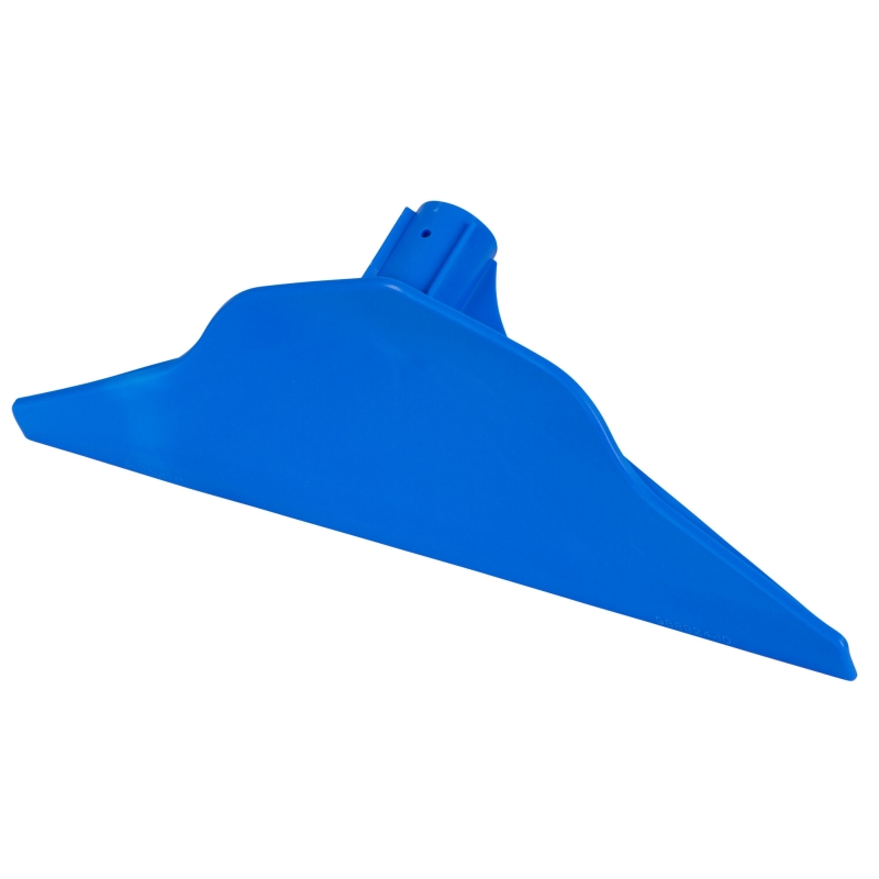 Racloir &agrave; d&eacute;jection PVC bleu 36 cm, - 29242