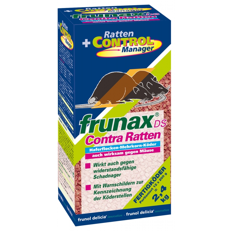 Frunax DS Contra ratten 12x200g incl. Control-Manager - 299881